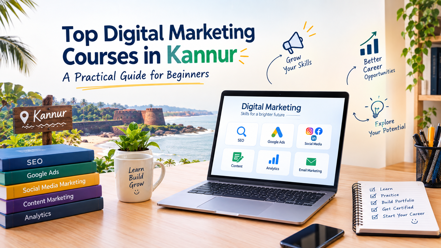  Top Digital Marketing Courses in Kannur: A Beginner’s Roadmap to Skills and Careers