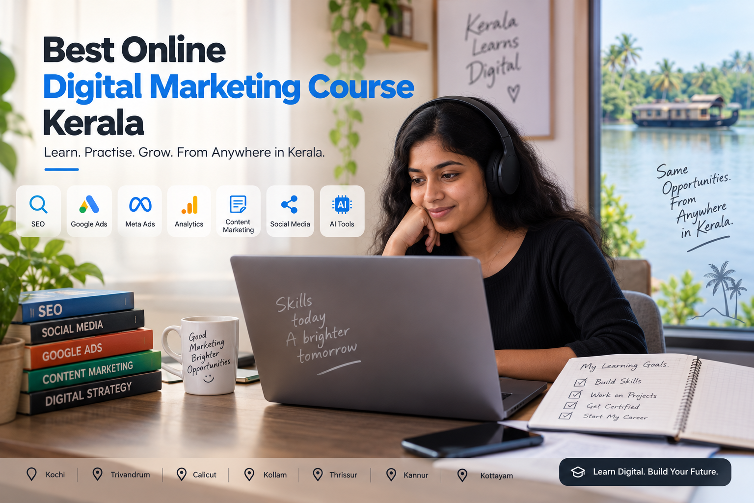 Learn Digital Marketing Online in Kerala: Courses, Skills and Career Opportunities